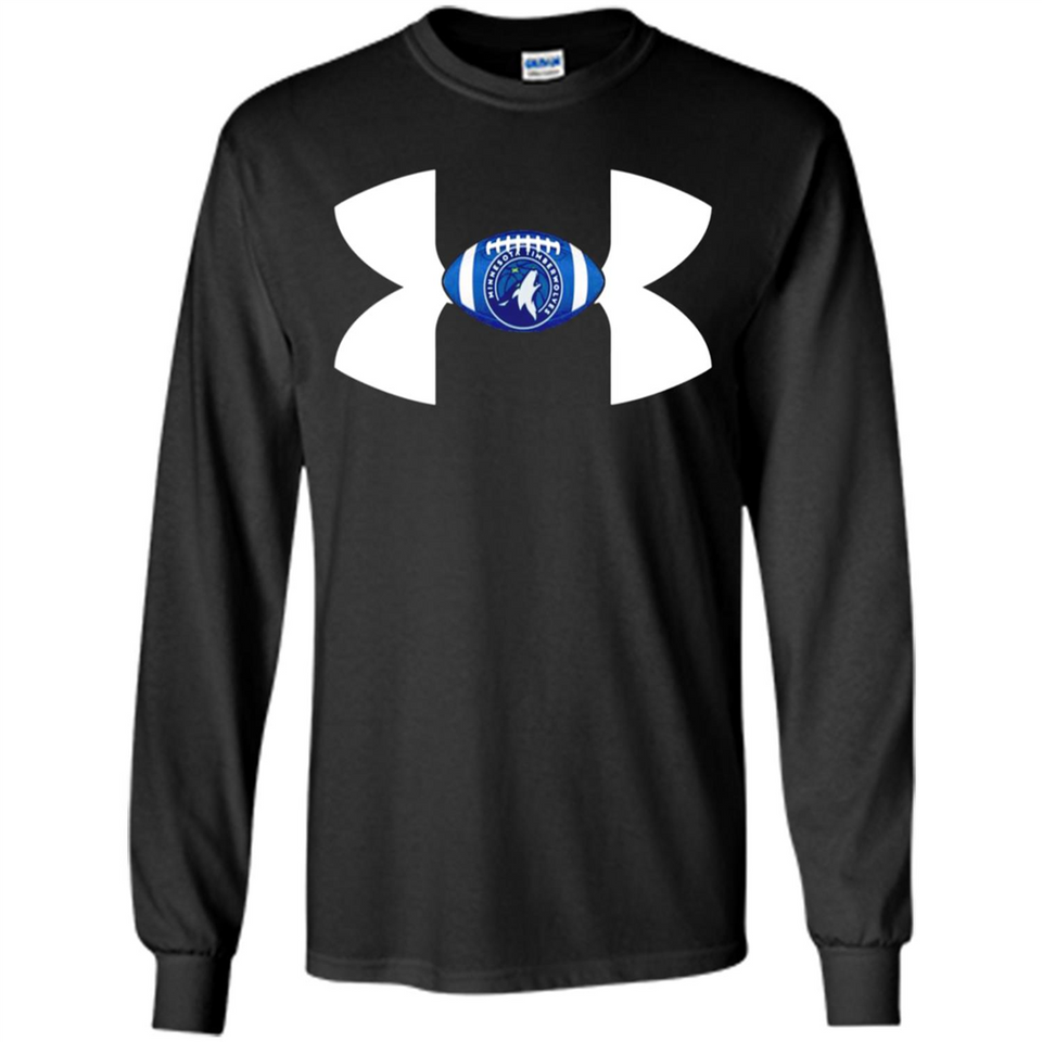 MinnesotaTimberwolves Under Armour Logo - Long Sleeve T-Shirt