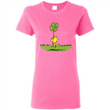 Snoopy Woodstock Shamrock - Ladies Short-Sleeve
