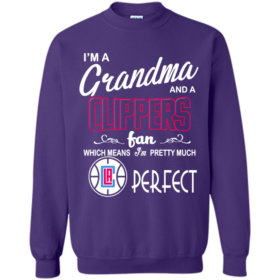 I'M A Grandma And A Los Angeles Clippers Fans