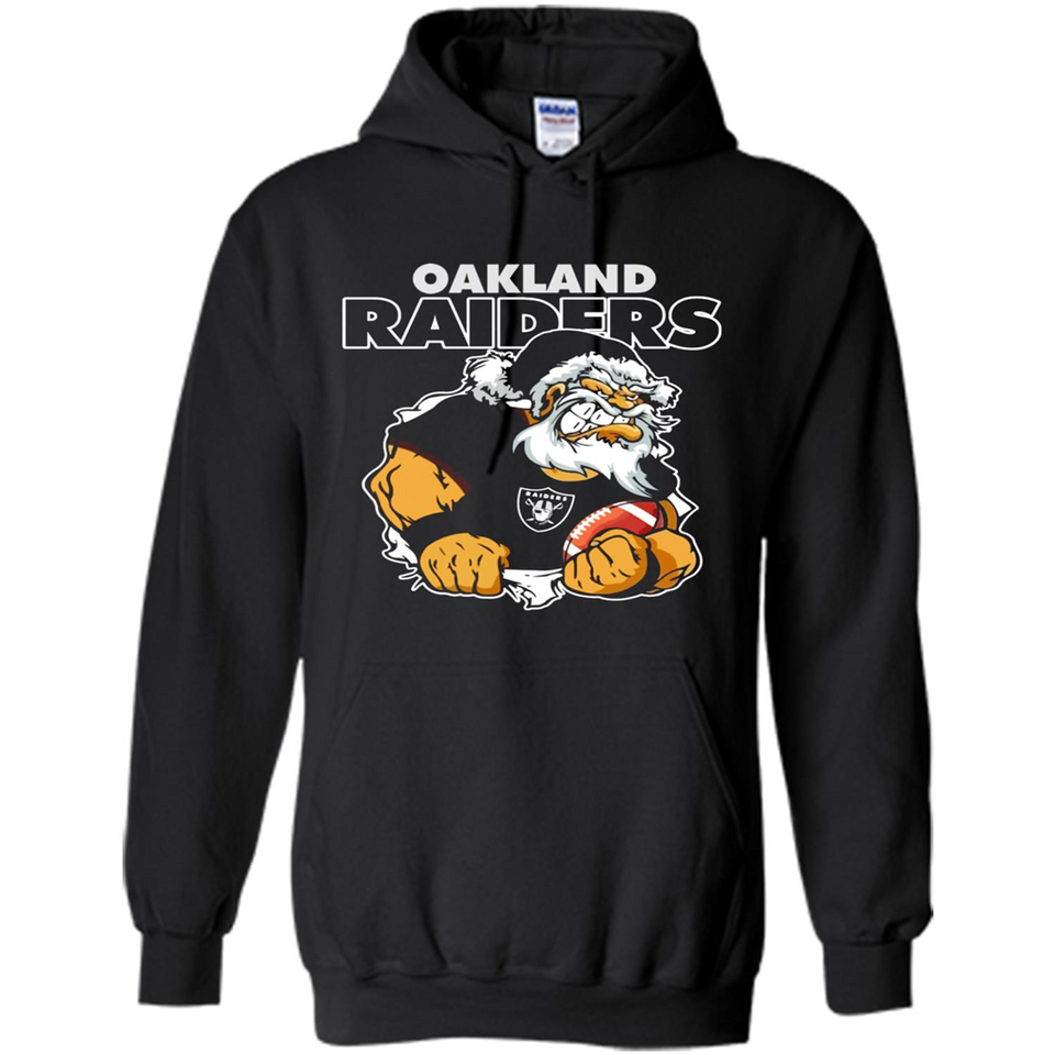 Grumpy Santa Claus Oakland Raiders Football Team PINGPONG