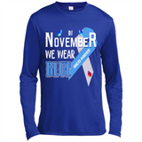 November We Wear Blue Diabetes Awareness