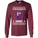 All I Want For Christmas Is The Tardis Ugly PINGPONG