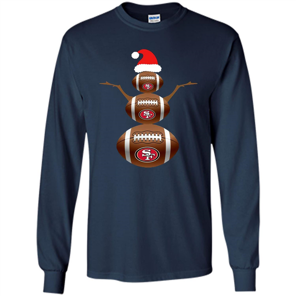 San Francisco 49ers NFL Dabbing Snowman Xmas