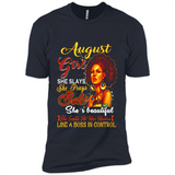 August Girl She Slays She Prays Beautiful Birthday PINGPONG