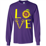 Hair Stylist Love Sunflower Scissors PING PONG