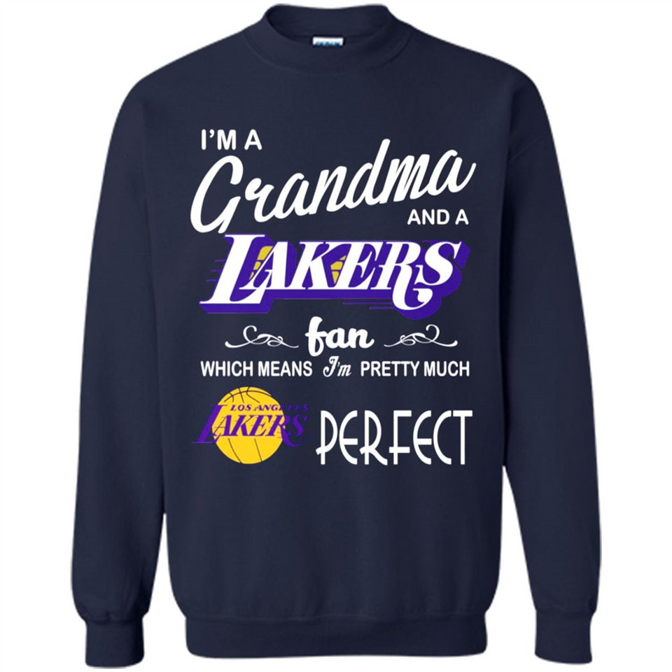 I'M A Grandma And A Los Angeles Lakers Fans