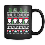 Ugly Merry Christmas Tree Santa Snowflakes