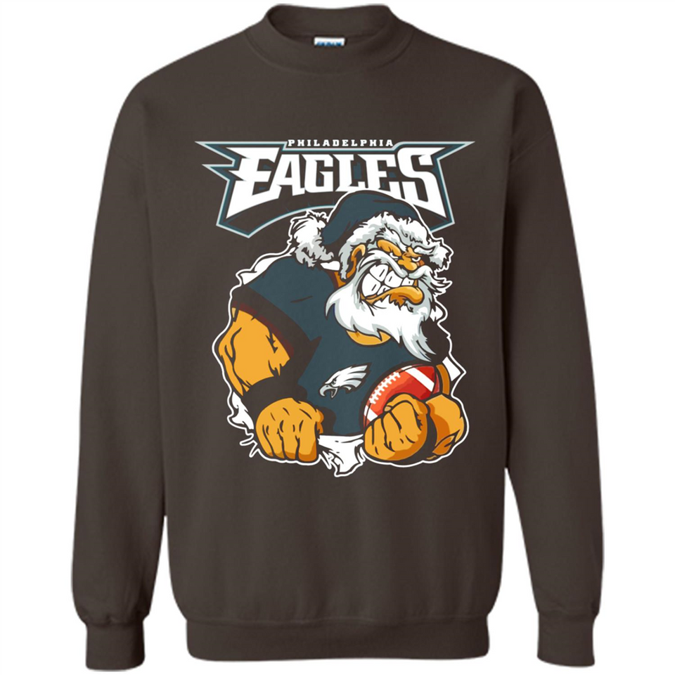 Grumpy Santa Claus Philadelphia Eagles Football Team PINGPONG