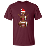 San Francisco 49ers NFL Dabbing Snowman Xmas