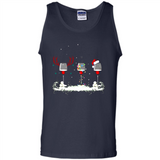Christmas Red Wine - Merry Xmas T-Shirt - Tank Top