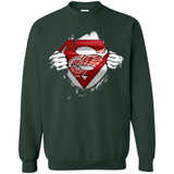 Detroit Red Wings And Superman Fans - Sweatshirt