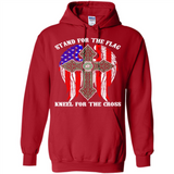 Dallas Stars - stand for the flag kneel for the cross