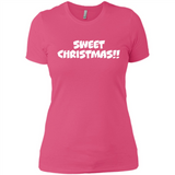 SWEET CHRISTMAS sweetchristmas - Ladies' Boyfriend T-Shirt