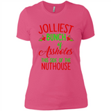 Jolliest Bunch Of Assholes This Side Of The Nuthouse Shirt PINGPONG - Ladies' Boyfriend T-Shirt