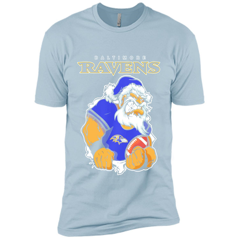 Grumpy Santa Claus Baltimore Ravens Football Team PINGPONG