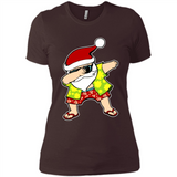 Dabbing Santa Christmas In July 1 - Ladies' Boyfriend T-Shirt