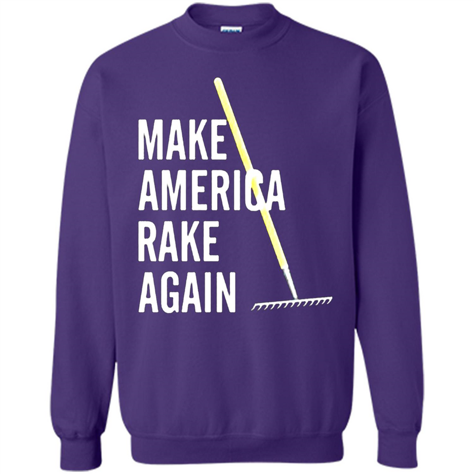 Make America Rake Again California Fires Paradise Youth T-Shirt PINGPONG - Sweatshirt