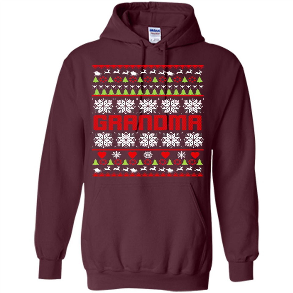Grandma Ugly Christmas - Hoodie