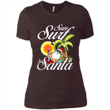 Sun Surf Santa - Ladies' Boyfriend T-Shirt