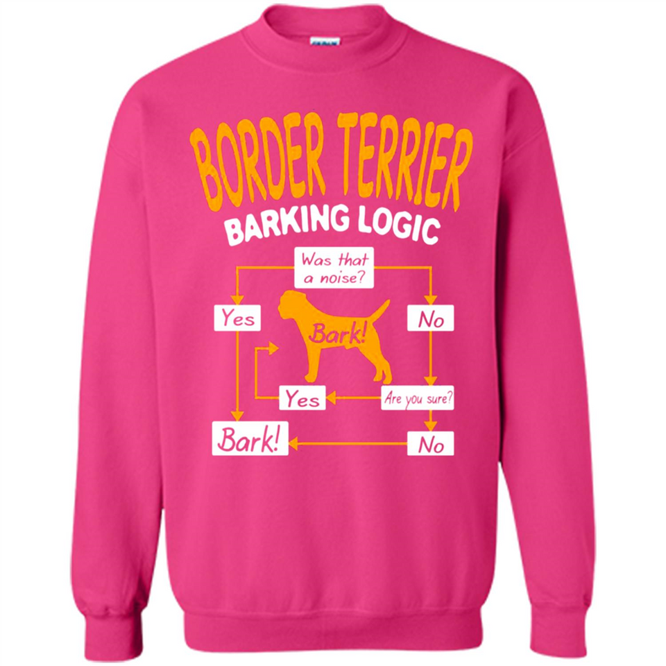 Border Terrier Barking Logic - Sweatshirt