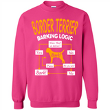 Border Terrier Barking Logic - Sweatshirt