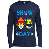 Snow Day Shirt For Colorado Rockies Vs Minion Fans pingpong