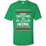 Merry Christmas ya filthy animal ulgy sweater PINGPONG