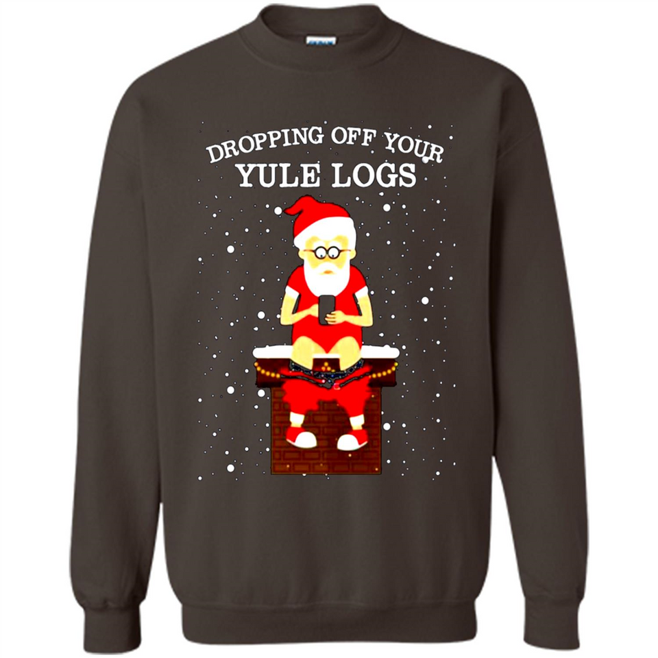 Santa Dropping Off Your Yule Logs