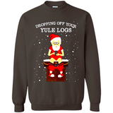 Santa Dropping Off Your Yule Logs