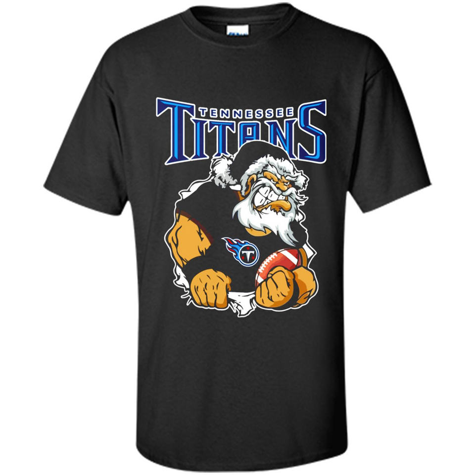 Grumpy Santa Claus Tennessee Titans Football Team PINGPONG