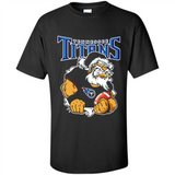 Grumpy Santa Claus Tennessee Titans Football Team PINGPONG