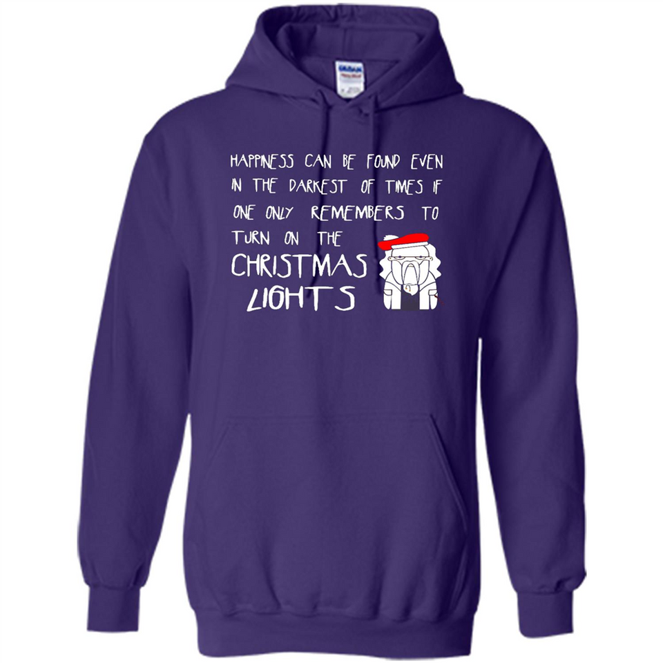 Christmas Ugly Sweater Christmas Lights - Hoodie