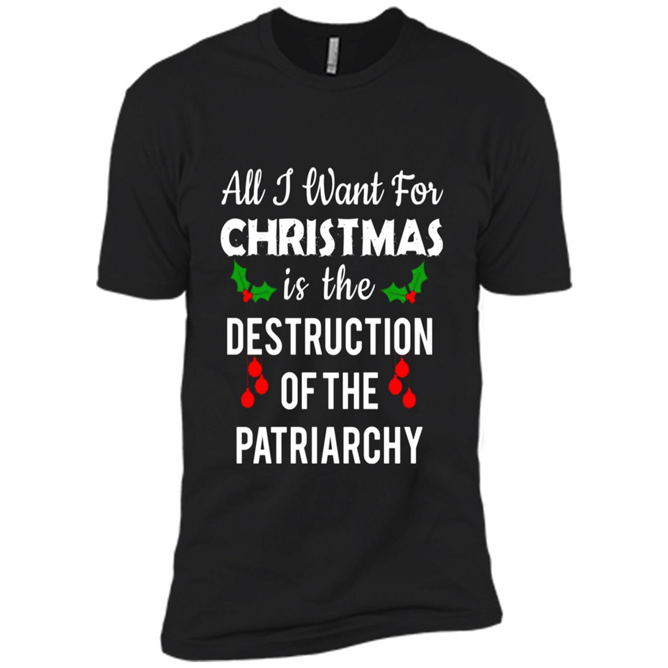 All I Want For Christmas Is The Destruction Of The Patriarchy sweater PINGPONG