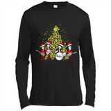 The Beatles chibi Christmas - Canvas Long Sleeve T-Shirt