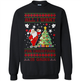 All I Want For Christmas Is Gains Christmas Tree Santa Claus