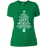 Have A Very Merry Beachy Xmas Vacation - Ladies' Boyfriend T-Shirt