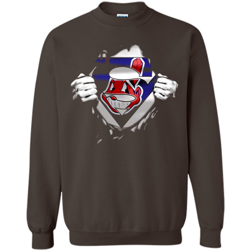 Cleveland Indians And Superman Fans - Sweatshirt