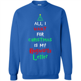 All I want for Christmas is my letter sweater PINGPONG