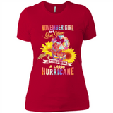 November Girls Sunflower - Ladies' Boyfriend T-Shirt