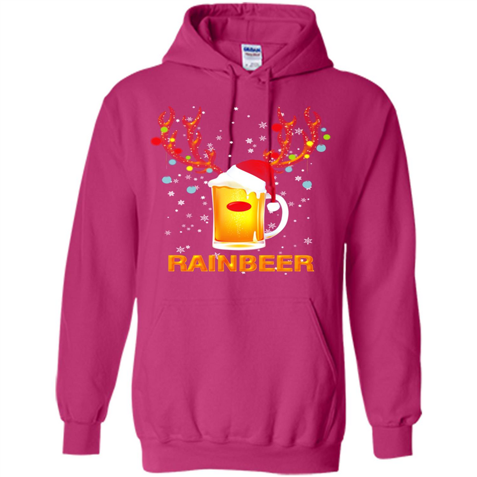 Rainbeer Funny Reindeer Beer Lover