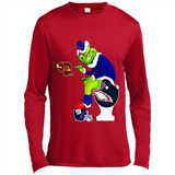 New York Giants Toilet Grinch Santa Claus Football Fan PINGPONG