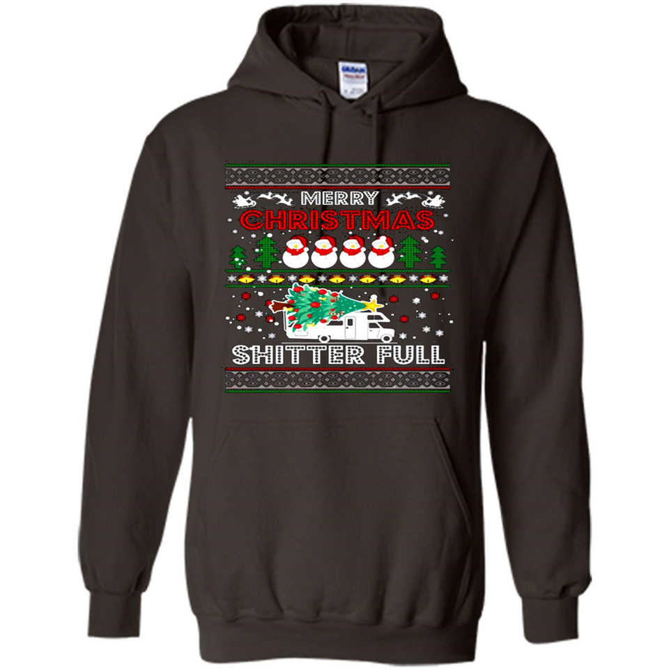 Merry Christmas Shitter Full Christmas Tree Snowman PING PONG