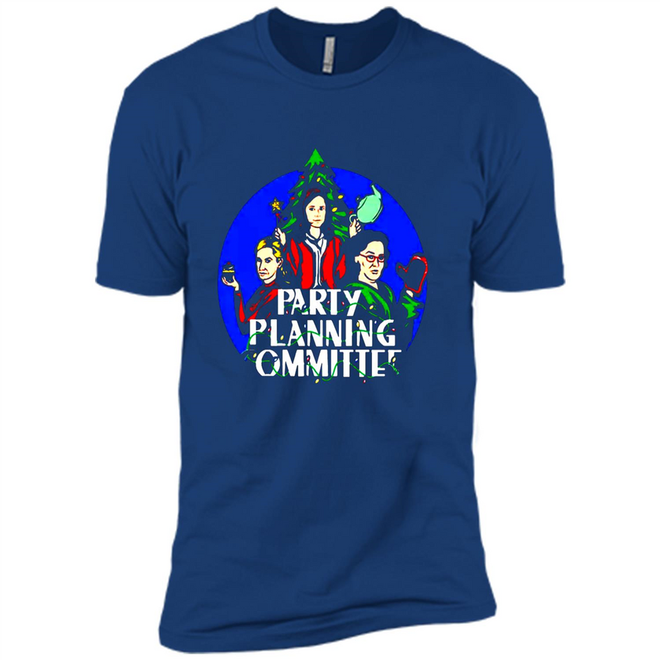 Party Planning Committee Christmas T-Shirt - Premium Short Sleeve T-Shirt