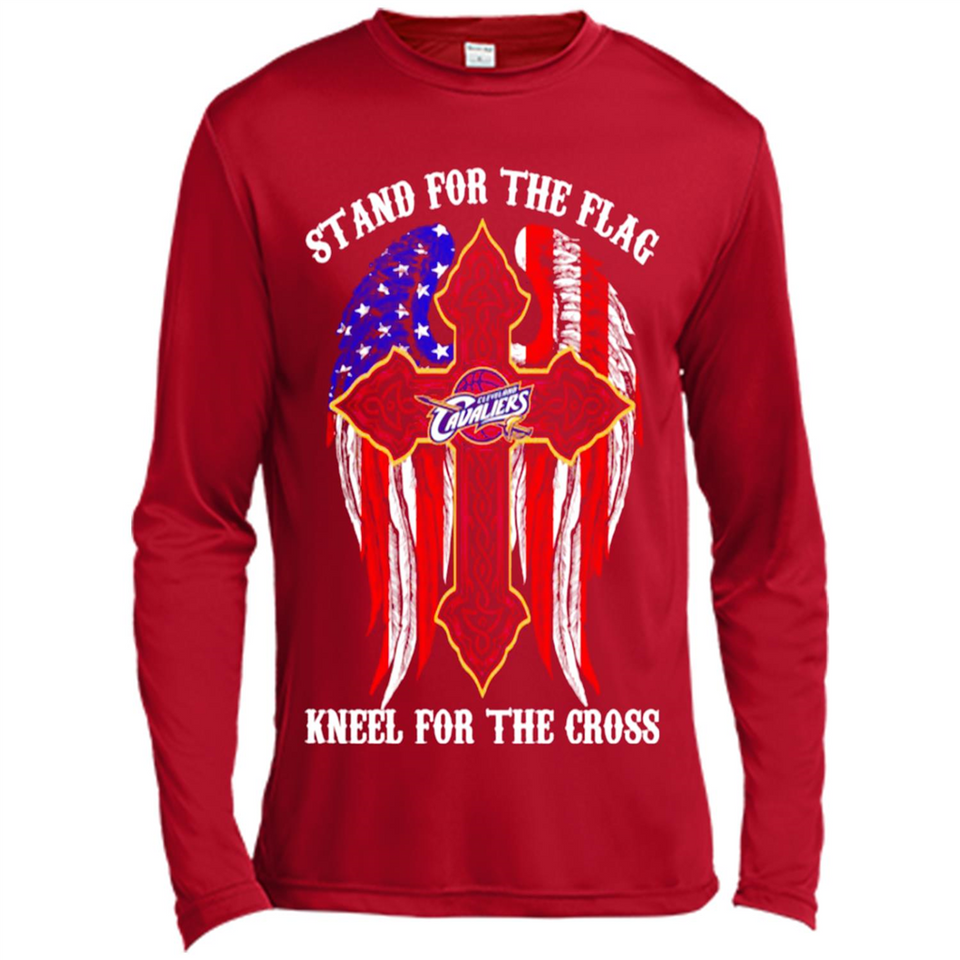 Cleveland Cavaliers - stand for the flag kneel for the cross