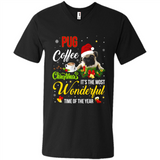 Pug Coffee Wonderful Christmas