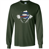 Buffalo Bills And Superman Fans - Long Sleeve T-Shirt