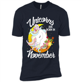 Unicorns Are Born In November Magical Rainbow