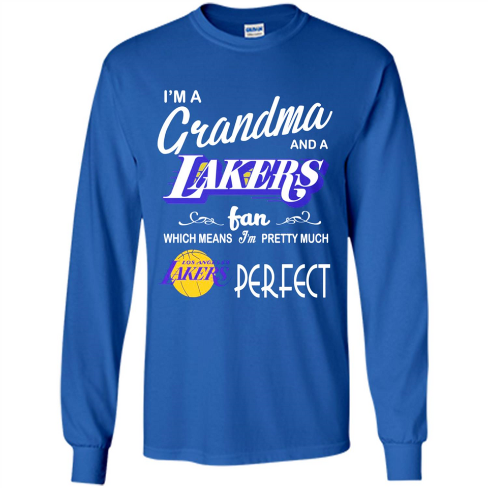 I'M A Grandma And A Los Angeles Lakers Fans