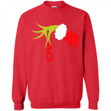 Funny Grinch Hand Holding Electrician Ornament Christmas PING PONG