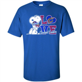 Snoopy loves NBA Cleveland Cavaliers - Shirt